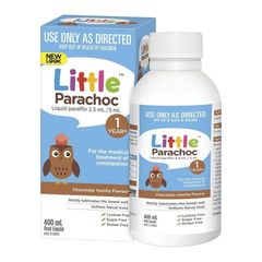 Siro trị táo bón Little Parachoc Úc 400ml cho bé từ 1 tuổi trở lên
