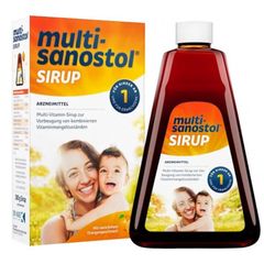 Siro Sanostol số 1 Đức 300g vitamin tổng hợp cho bé từ 1-3 tuổi
