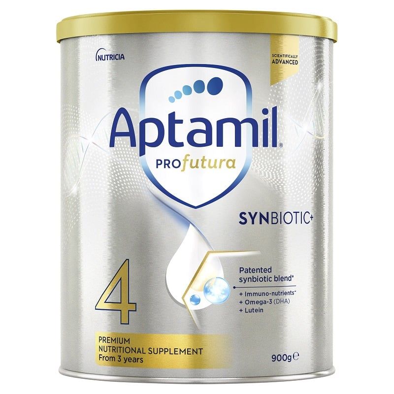 Sữa Aptamil Úc số 4 Profutura 900g (trẻ từ 3 tuổi trở lên) - Mẫu mới, hàng nội địa Úc