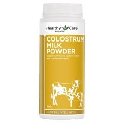 Sữa non Healthy Care Colostrum Milk Powder 300g của Úc dạng bột