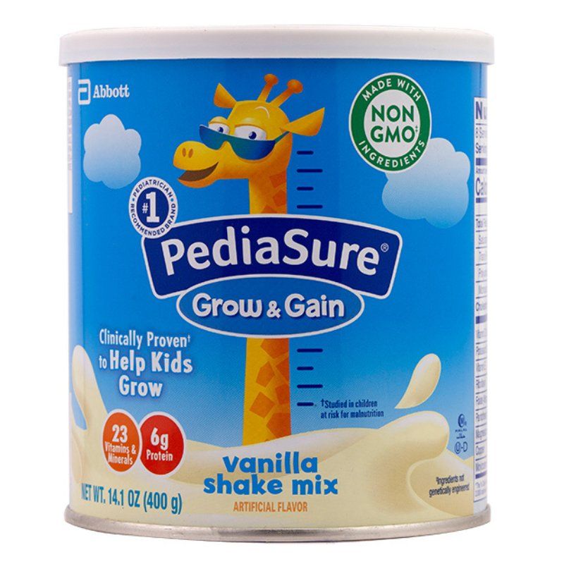 Sữa Pediasure Grow & Gain 400g Mỹ vị vani cho bé 2-13 tuổi