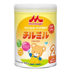 Sữa Morinaga Chilmil số 2 850g (bé 6-36 tháng tuổi)