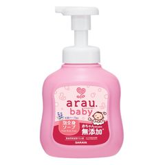 Sữa tắm gội Arau Baby chai 450ml Nhật Bản giá tốt (Mẫu mới)