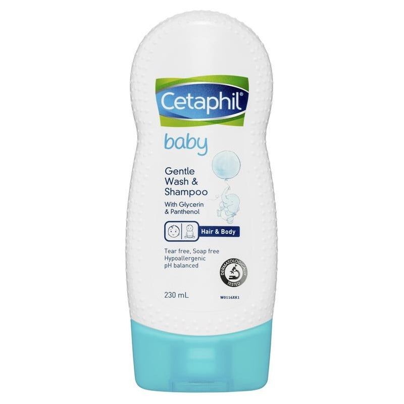 Sữa tắm gội cho bé Cetaphil Baby Gentle Wash & Shampoo 230ml