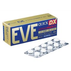 Thuốc giảm đau hạ sốt EVe Quick DX Nhật Bản 40 viên