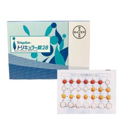 Thuốc tránh thai hàng ngày Triquilar Bayer Nhật Bản vỉ 28 viên