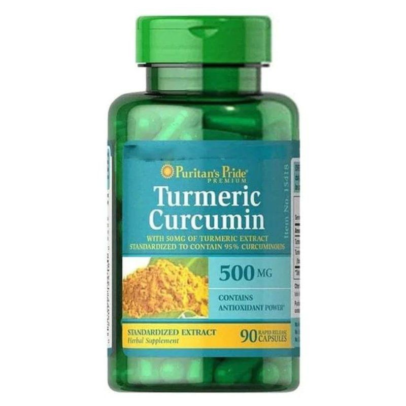 Tinh chất nghệ Puritan’s Pride Turmeric Curcumin 500mg Mỹ 90 viên