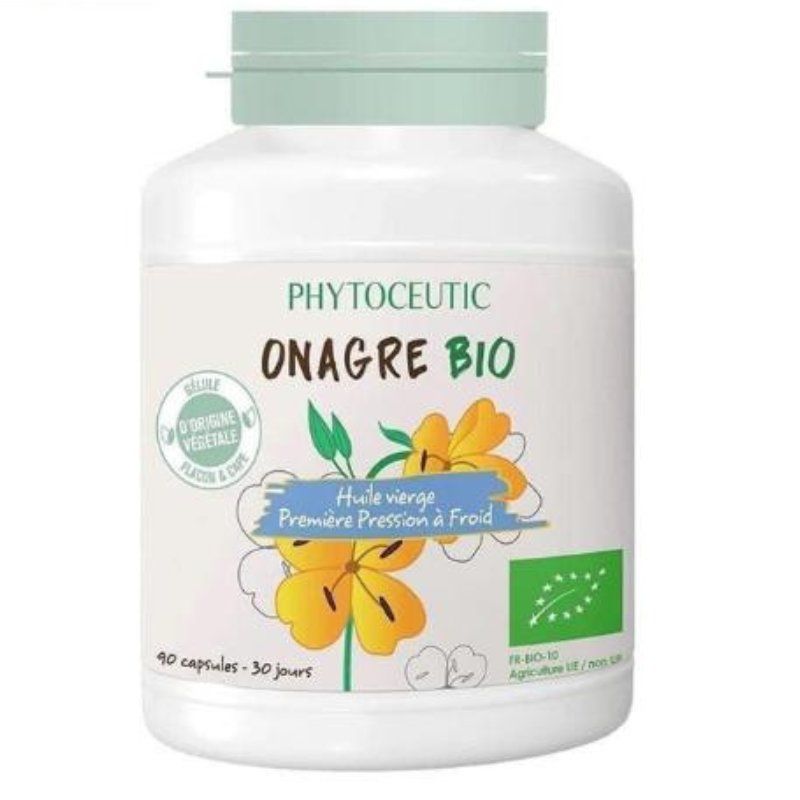 Tinh dầu hoa anh thảo hữu cơ Phytoceutic Onagre Bio Pháp 90 viên