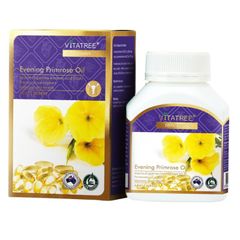 Tinh dầu hoa anh thảo Vitatree Evening Primrose Oil 100 viên Úc