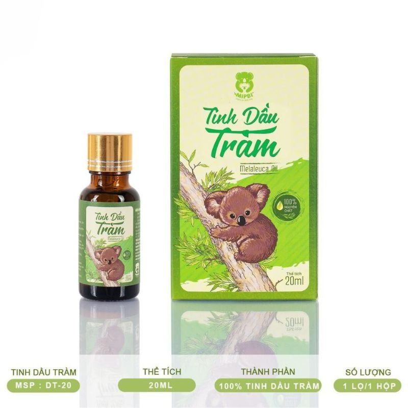 Tinh dầu tràm MIPBI nguyên chất 20ml cho bé