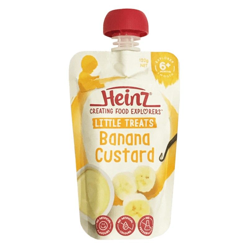 Váng sữa Heinz Úc đủ vị cho bé 6 tháng+ chuối