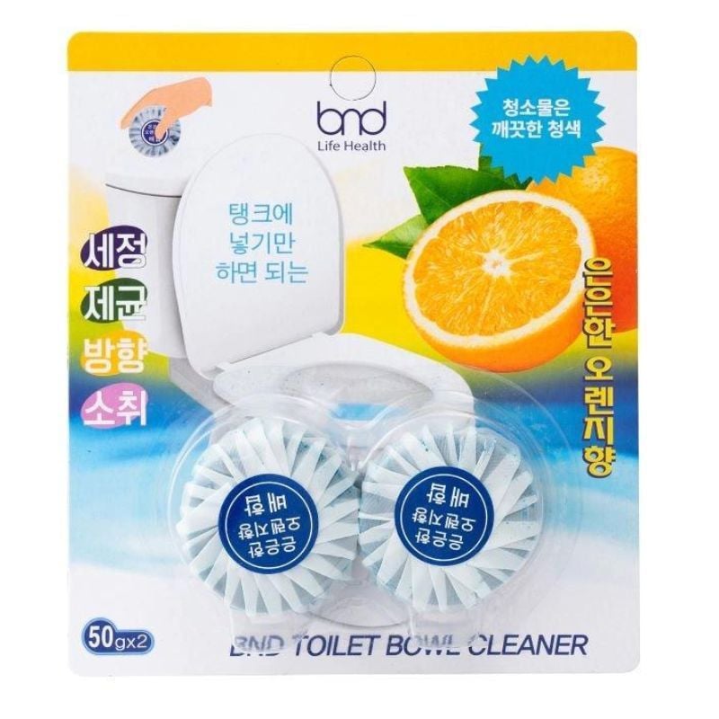 Set 2 viên thả bồn cầu B&D Life Health Hàn Quốc (50gx2)