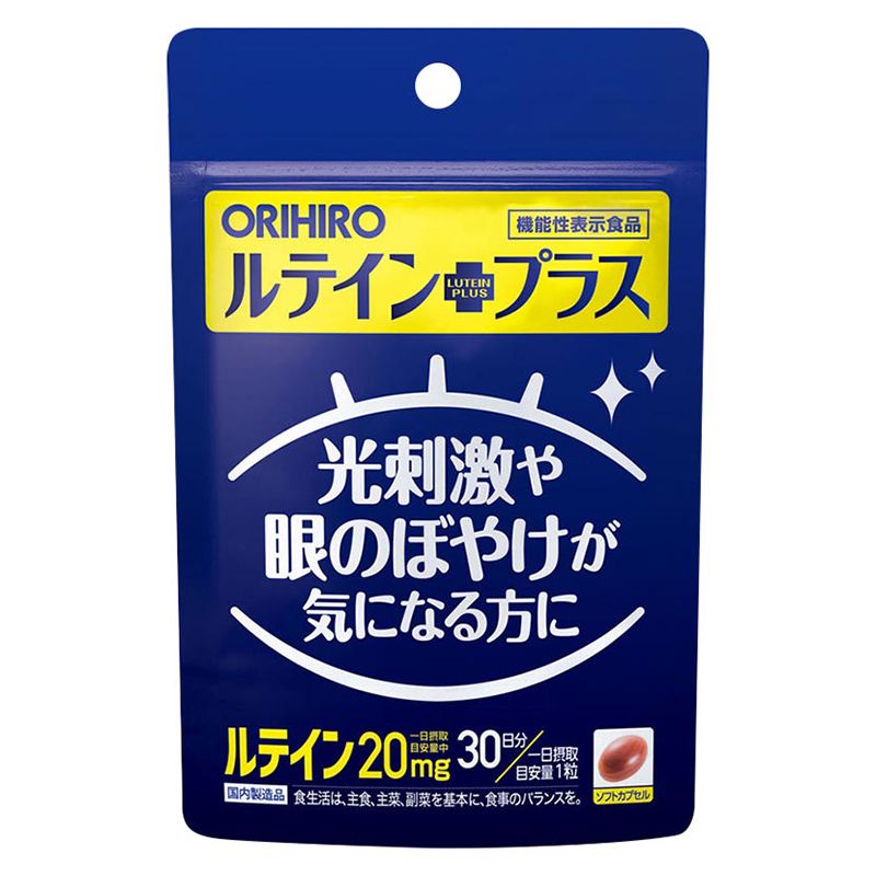 Viên uống bổ mắt Orihiro Lutein Plus 30 viên Nhật Bản