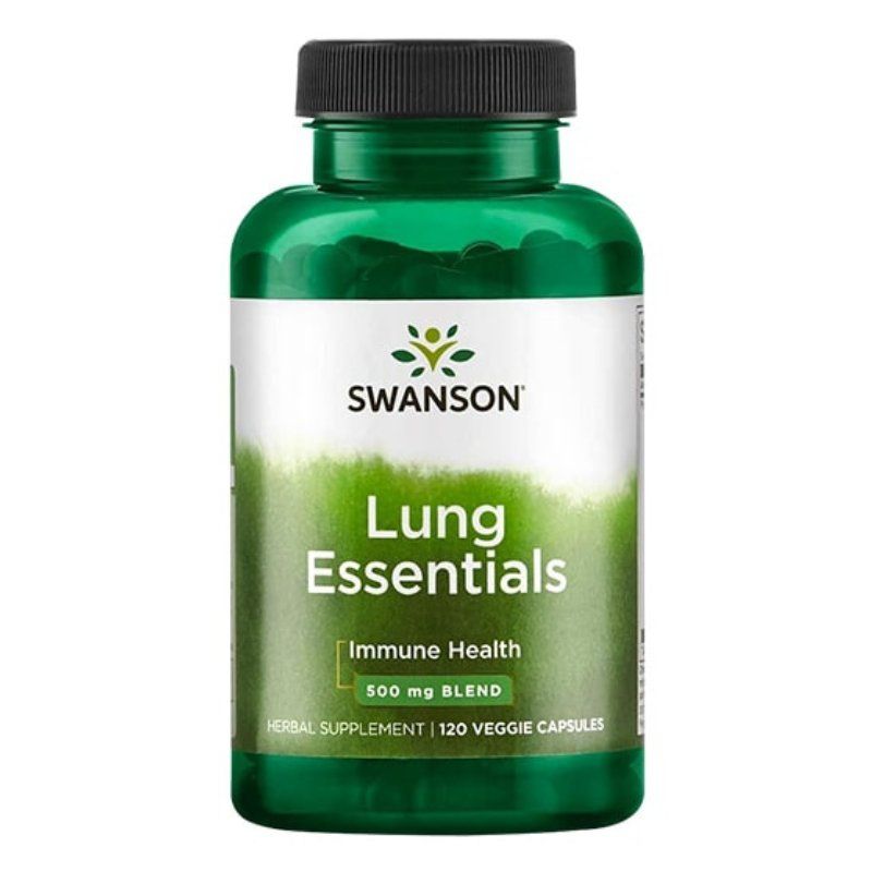 Viên uống bổ phổi Swanson Lung Essentials 500mg 120 viên Mỹ