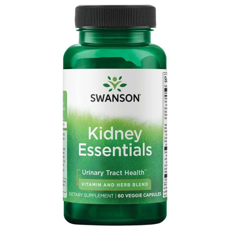 Viên uống bổ thận Swanson Kidney Essentials 60 viên của Mỹ