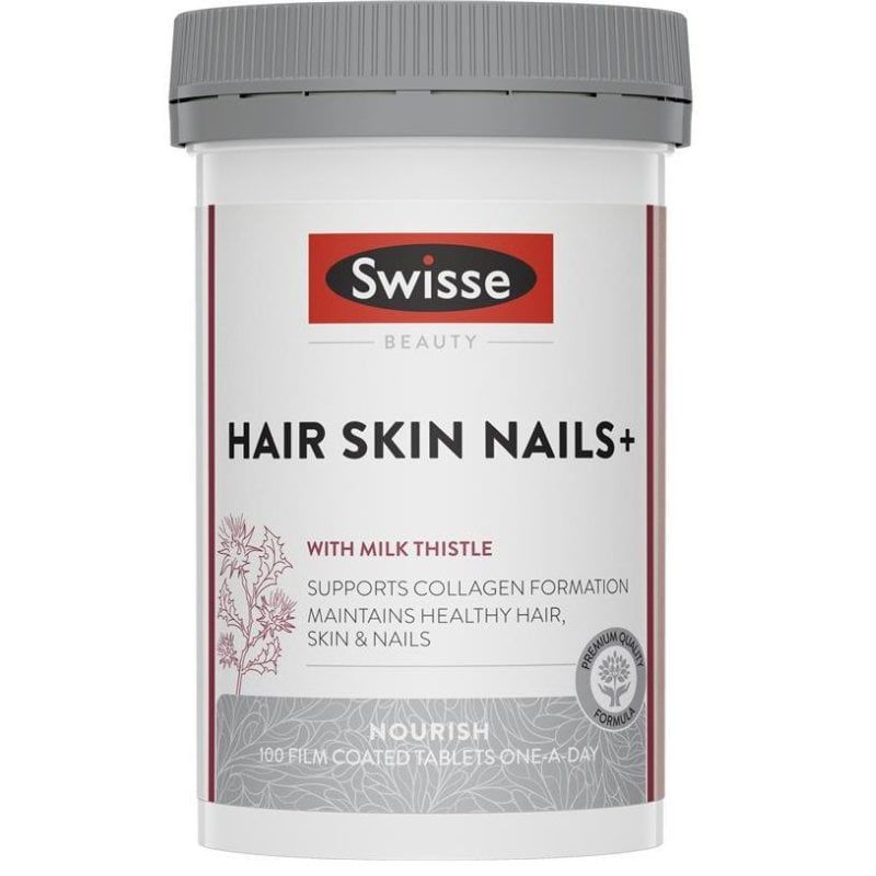 Viên uống đẹp da tóc móng Swisse Hair Skin Nails+ 60 viên của Úc