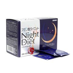 Viên uống giảm cân Night Diet Orihiro hộp 60 gói x 6 viên