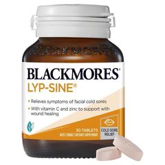 Blackmores Lyp-Sine viên uống giảm nhiệt miệng 30 viên Úc
