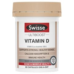Viên uống Swisse Vitamin D bổ sung vitamin D 60/ 250/ 400 viên của Úc