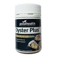 Tinh chất hàu Oyster Plus Goodhealth 60 viên New Zealand - Chính hãng, đầy đủ tem nhập khẩu [CHE TÊN KÍN ĐÁO KHI GIAO HÀNG]