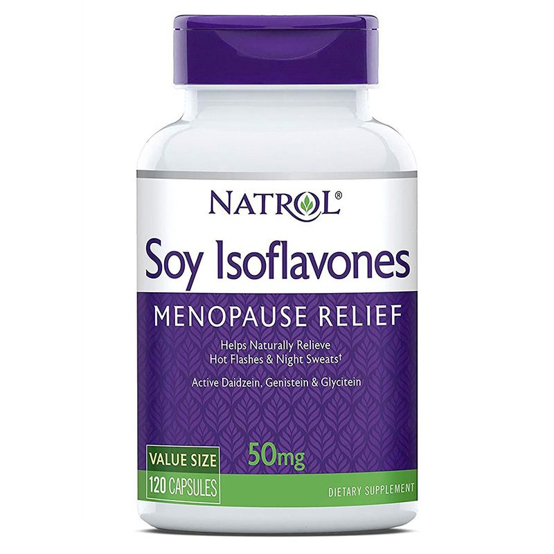 Viên uống tinh chất mầm đậu nành Natrol Soy Isoflavones 50mg 120 viên của Mỹ