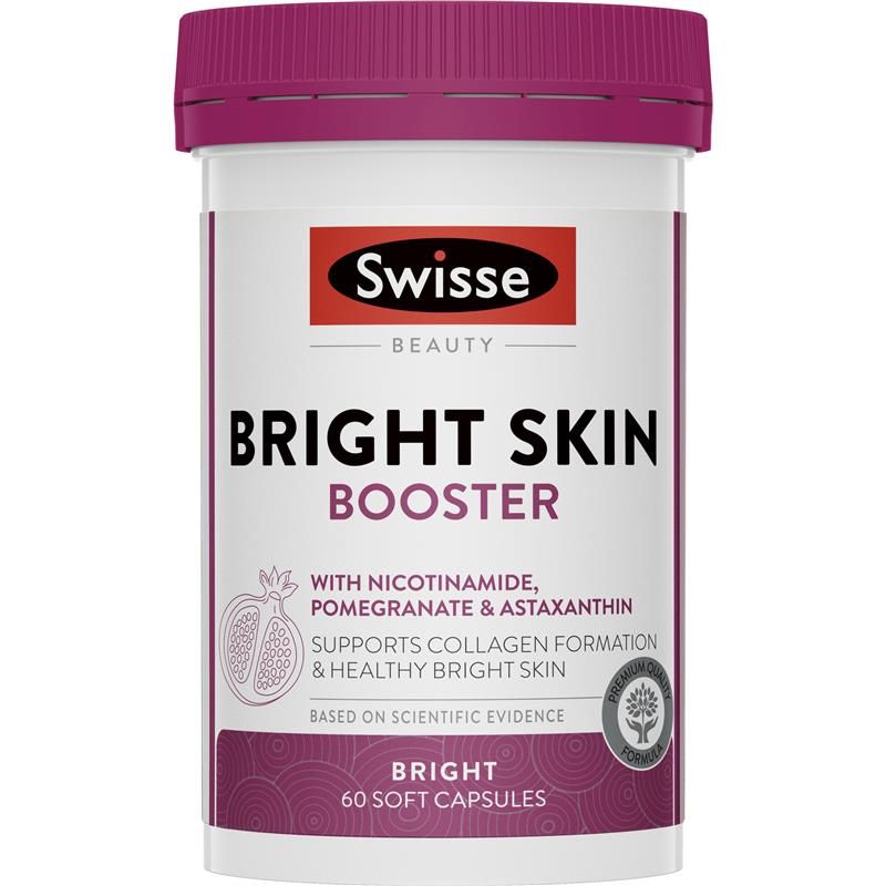 Viên uống hỗ trợ trắng da Swisse Beauty Bright Skin của Úc, 60 viên