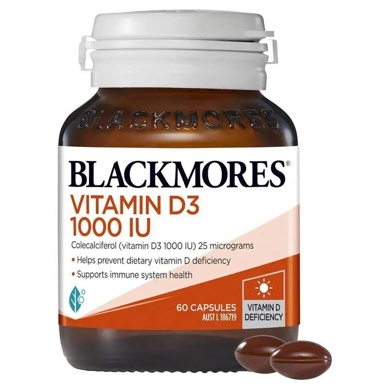 Viên uống vitamin D3 Blackmores Vitamin D3 1000IU của Úc