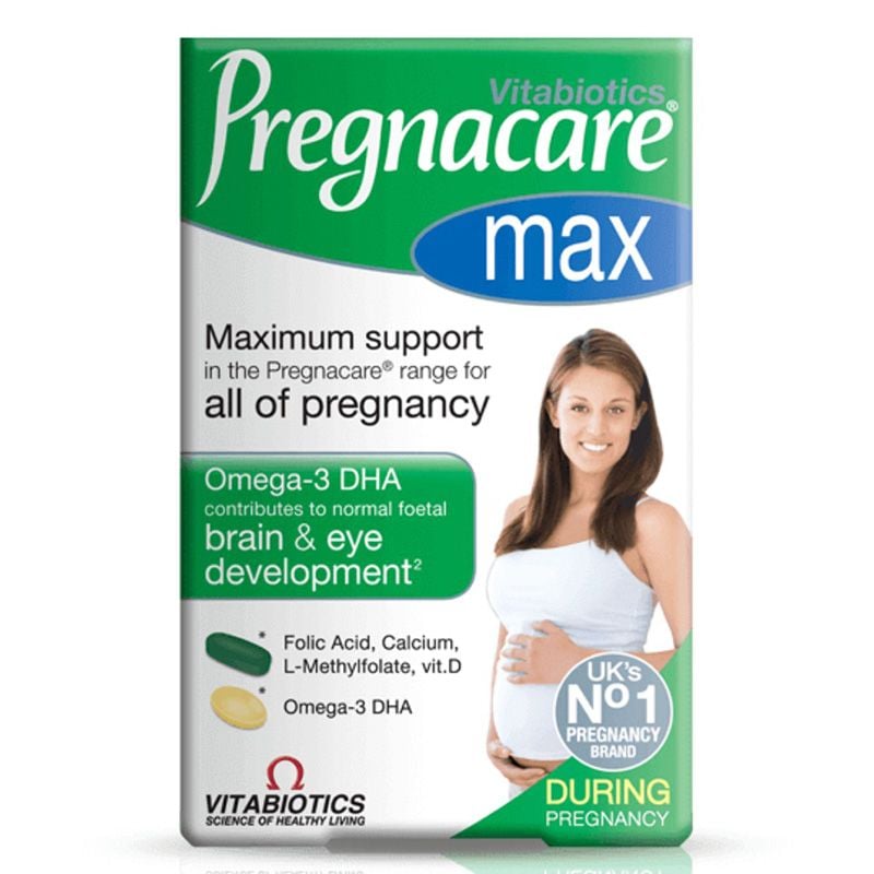 Vitamin tổng hợp cho bà bầu Pregnacare Max 84 viên của Anh