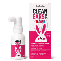 Xịt tan ráy tai cho bé Clean Ears Kids Spray 30ml của Úc