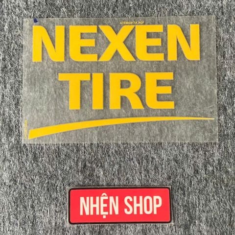 SPONSOR NEXEN TIRE AUTHENTIC MANCHESTER CITY SÂN KHÁCH ĐEN ĐỎ 2022/23 EPL & UCL