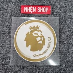 [AUTHENTIC - CHÍNH HÃNG] PATCH VÔ ĐỊCH NGOẠI HẠNG ANH 2021/22 MÙA GIẢI 2022/2023 - MAN CITY