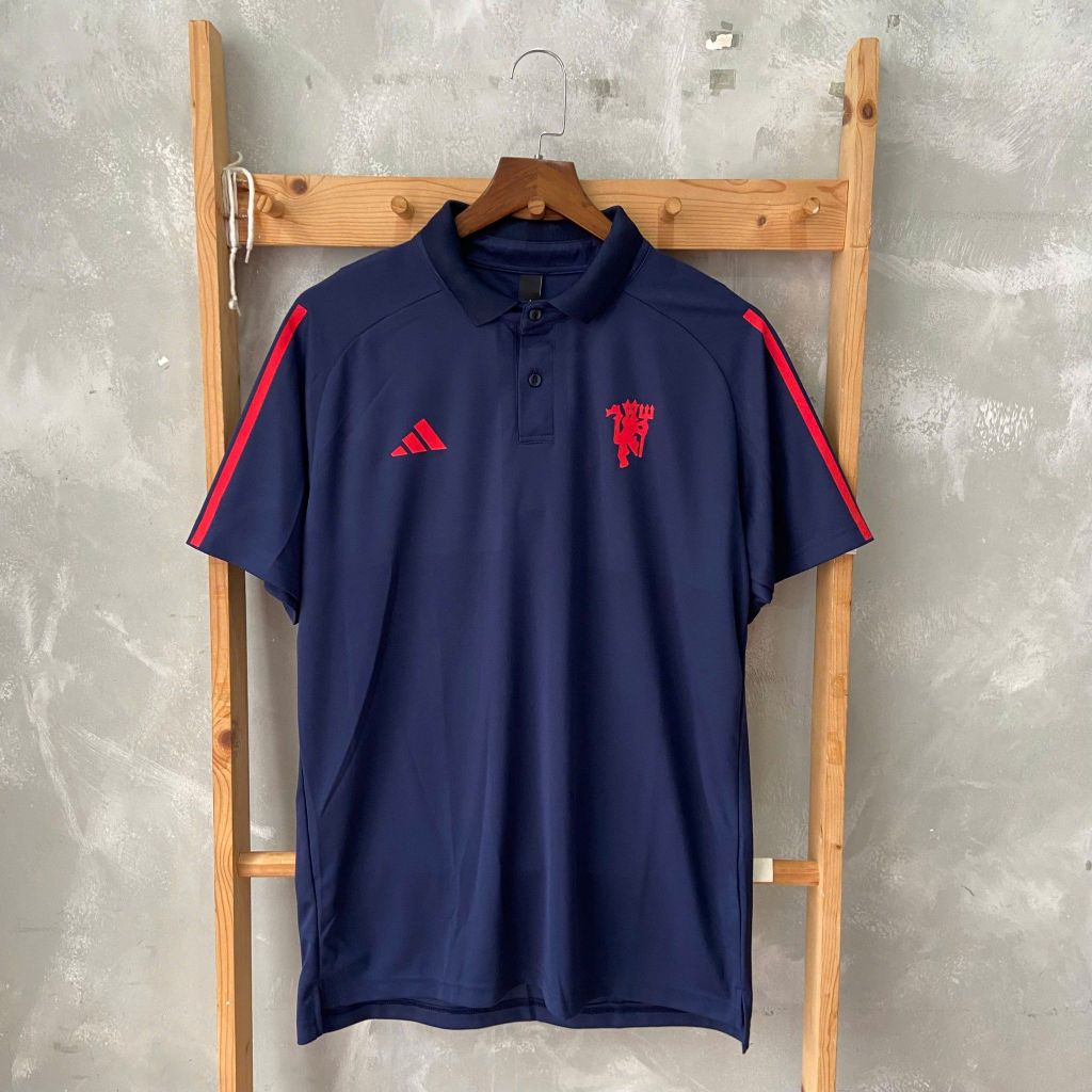 ÁO POLO MANCHESTER UNITED 2023/24 XANH ĐEN