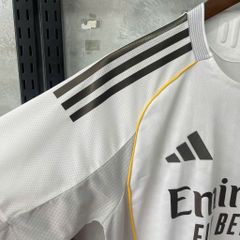 ÁO ĐẤU REAL MADRID 2025/26 HÀNG THÁI SÂN NHÀ TRẮNG PLAYER