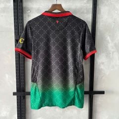 ÁO ĐẤU AC MILAN OFF WHITE 2025/26 HÀNG THÁI ĐEN PLAYER