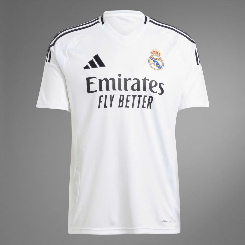 ÁO BÓNG ĐÁ REAL MADRID 2024/25 CHÍNH HÃNG SÂN NHÀ FAN - IU5011