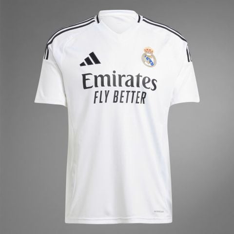 ÁO BÓNG ĐÁ REAL MADRID 2024/25 CHÍNH HÃNG SÂN NHÀ FAN - IU5011