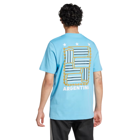 ÁO THUN ARGENTINA FOOTBALL FAN GRAPHIC TEE CHÍNH HÃNG - IW0181 - SIZE M