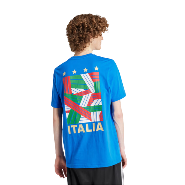 ÁO THUN ITALIA FOOTBALL FAN GRAPHIC TEE CHÍNH HÃNG - IW0187 - SIZE XL