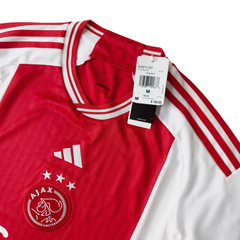 ÁO ĐẤU AJAX AMSTERDAM CHÍNH HÃNG SÂN NHÀ BẢN FAN - HZ7725 - SIZE M (UK)
