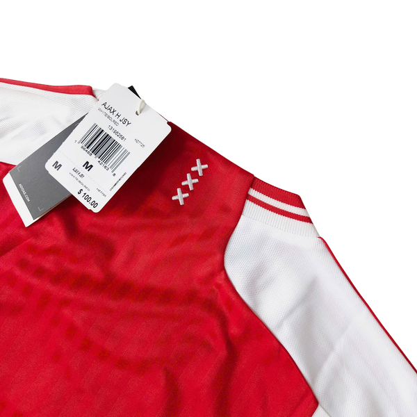 ÁO ĐẤU AJAX AMSTERDAM  2023/24 CHÍNH HÃNG SÂN NHÀ BẢN FAN - HZ7725 - SIZE M (UK)