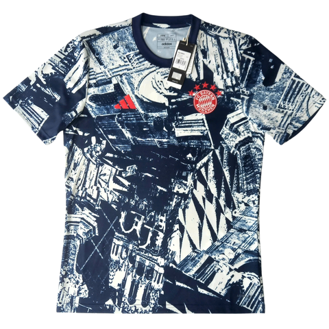 ÁO PRE-MATCH BAYERN MUNICH NIGHT INDIGO - IQ0614 - SIZE M (ASIA)