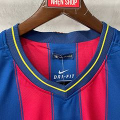 ÁO ĐẤU BARCELONA 2009/10 RETRO HÀNG THÁI SÂN NHÀ ĐỎ PHỐI XANH