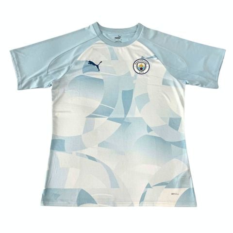 ÁO PRE-MATCH MANCITY MÀU XANH - 774370-01 - SIZE L US (KHÔNG TAG)