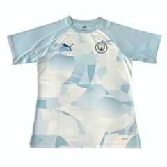 ÁO PRE-MATCH MANCITY MÀU XANH - 774370-01 - SIZE L US (KHÔNG TAG)