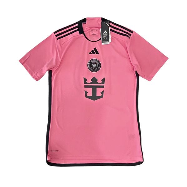 ÁO BÓNG ĐÁ INTER MIAMI 2024/25 CHÍNH HÃNG SÂN NHÀ BẢN FAN IN MESSI #10 - JE9741