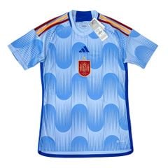 ÁO ĐẤU TÂY BAN NHA 2022 CHÍNH HÃNG SÂN KHÁCH BẢN FAN - HE2020
