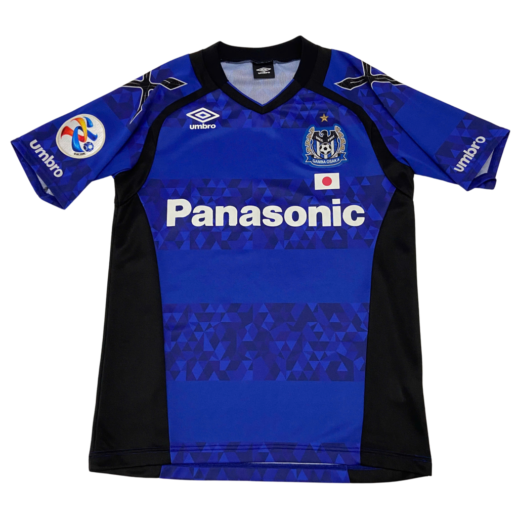 ÁO ĐẤU GAMBA OSAKA GIẢI AFC 2017 CHÍNH HÃNG SÂN NHÀ GIẢI AFC - UDS6716HC - SIZE M ( JAPAN )