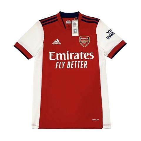 ÁO ĐẤU ARSENAL 2021/22 CHÍNH HÃNG SÂN NHÀ BẢN FAN - GM0217 - SIZE XS