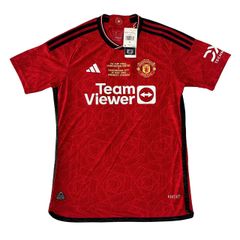 ÁO ĐẤU MU 2023/24 SÂN NHÀ CHÍNH HÃNG BẢN PLAYER THÊU TRẬN CHUNG KẾT FA CUP - IN3520