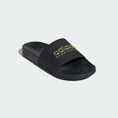 DÉP ADILETTE ĐEN CHỮ VÀNG GOLD II0018
